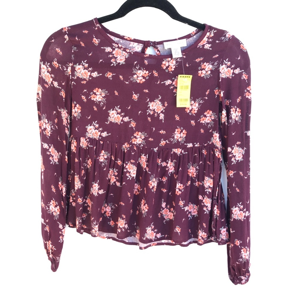 NWT Tilly’s Babydoll Top